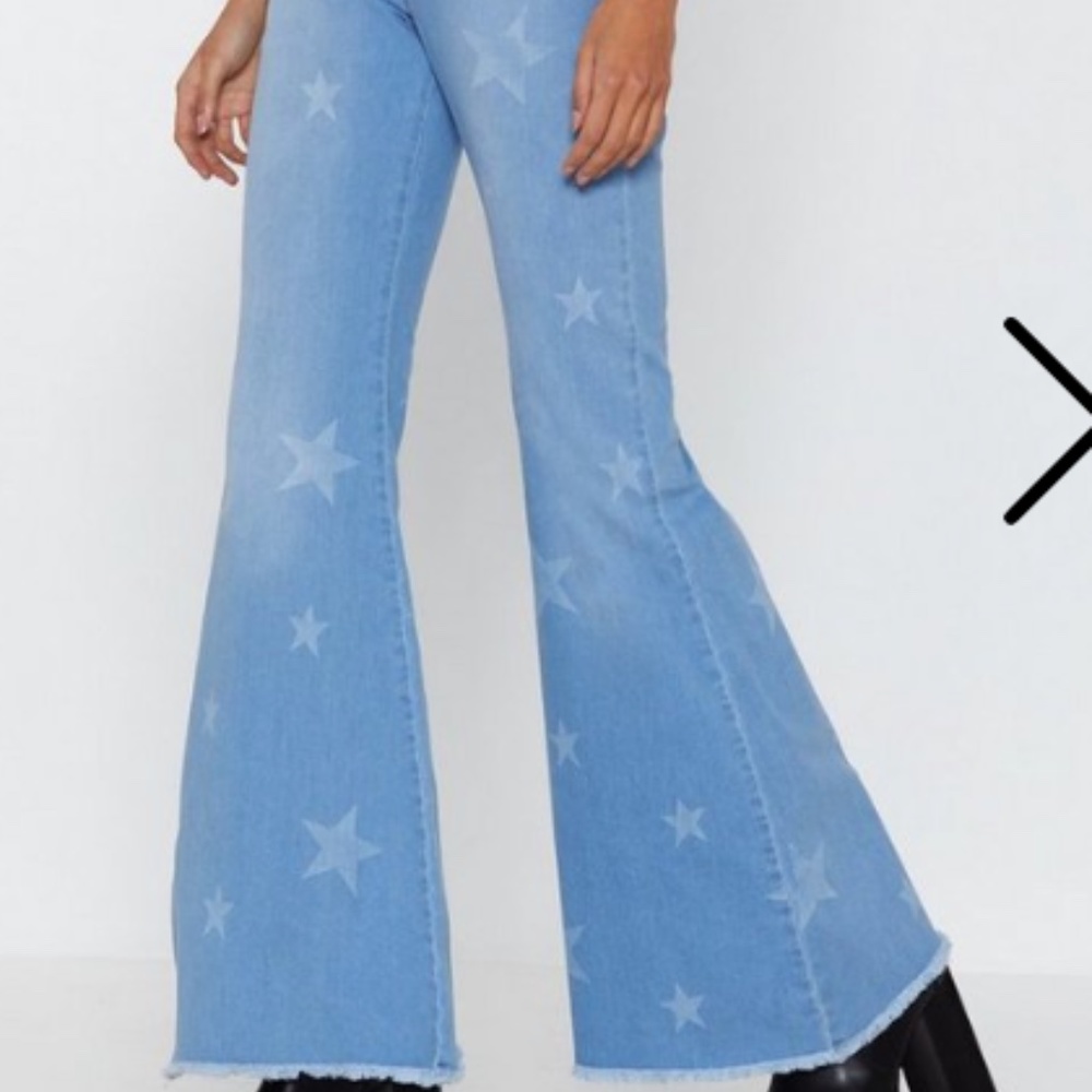 NWT Star Flare Pants